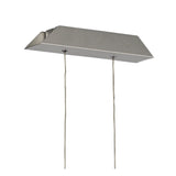 Sahara Pendant Light 36W LED, 3000K, Silver with Frosted Acrylic and Polished Chrome Finish, 3-Year Warranty