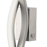 Sahara Touch Dimmer Wall Light with Polished Chrome and Frosted Acrylic, 6W LED Warm White, 3-Year Warranty