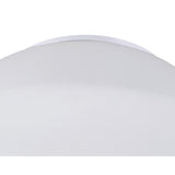 Illuminating Elegance: Frosted Opal Glass Ceiling/Wall Light in Polished Chrome