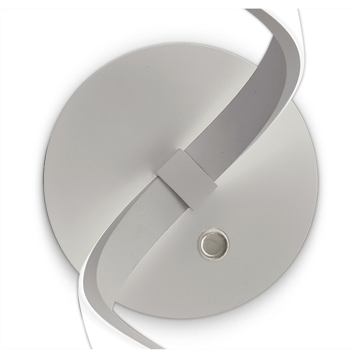 Nur Touch-Control LED Wall Lamp, 10W, Warm White 3000K, Silver & Chrome Finish, 3-Year Warranty