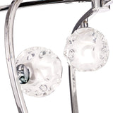 Radiant Elegance 5-Light Ceiling Fixture, Polished Chrome