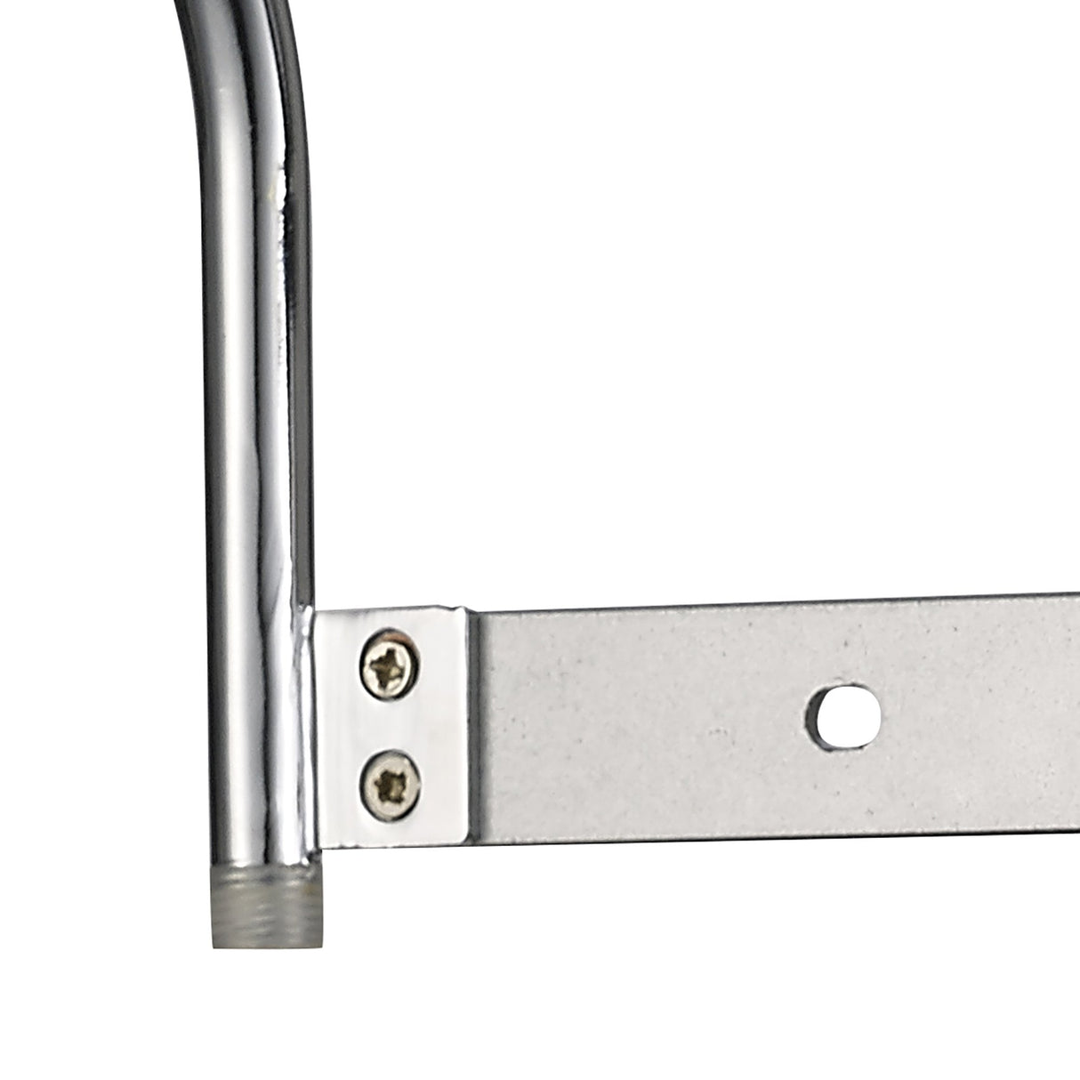 Sisley 6W LED Chrome Wall Lamp with IP44 Rating, 4000K Natural White Light, Silver/Frosted Acrylic Finish, 3-Year Warranty