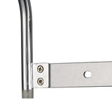 Sisley 6W LED Chrome Wall Lamp with IP44 Rating, 4000K Natural White Light, Silver/Frosted Acrylic Finish, 3-Year Warranty
