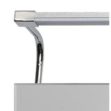Sisley Sleek LED Wall Lamp 10W, IP44, Modern Silver/Chrome Finish, 4000K Natural White, 3-Year Warranty