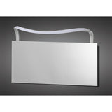 Sisley Sleek Wave LED Wall Light, 12W, 4000K, Silver/Chrome Finish, IP44, 3-Year Warranty