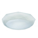 Diamante Geometric 30W LED Ceiling Light - Warm White, 520mm, White Acrylic, 3-Year Warranty