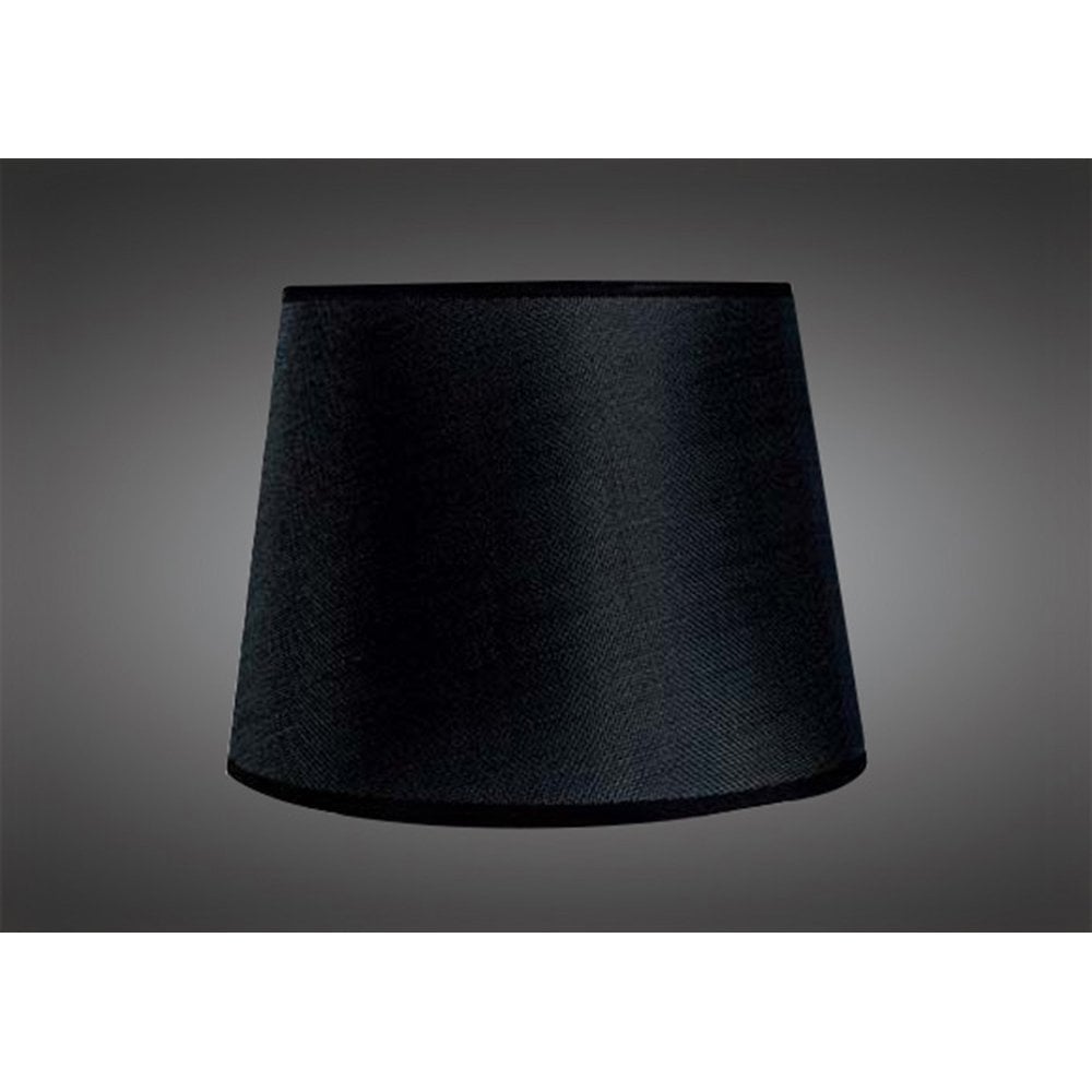 Habana Black Round Lampshade 350mm x 250mm for Floor Lamps