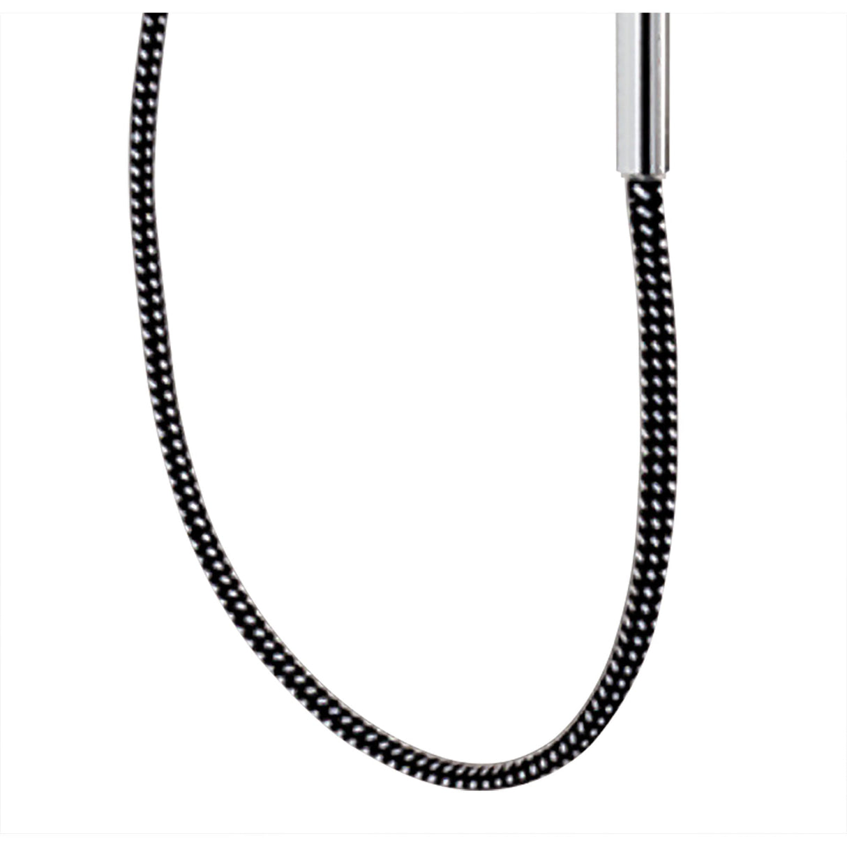 Habana Telescopic Wall Lamp in Black and Polished Chrome without Shade - Adjustable Light Fixture E27