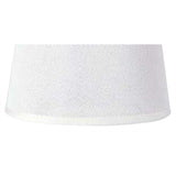 Habana White Round Shade 210/240mm x 165mm for Table Lamps by Santolaria & Llusca