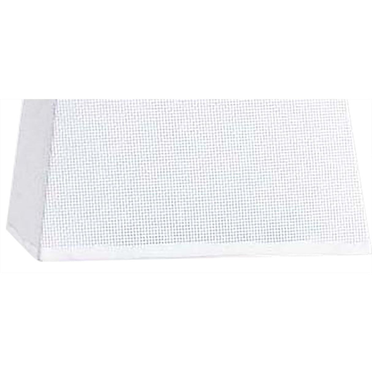 Habana White Square Lamp Shade 240x240x165mm - Versatile Lighting Design by Santolaria & Llusca