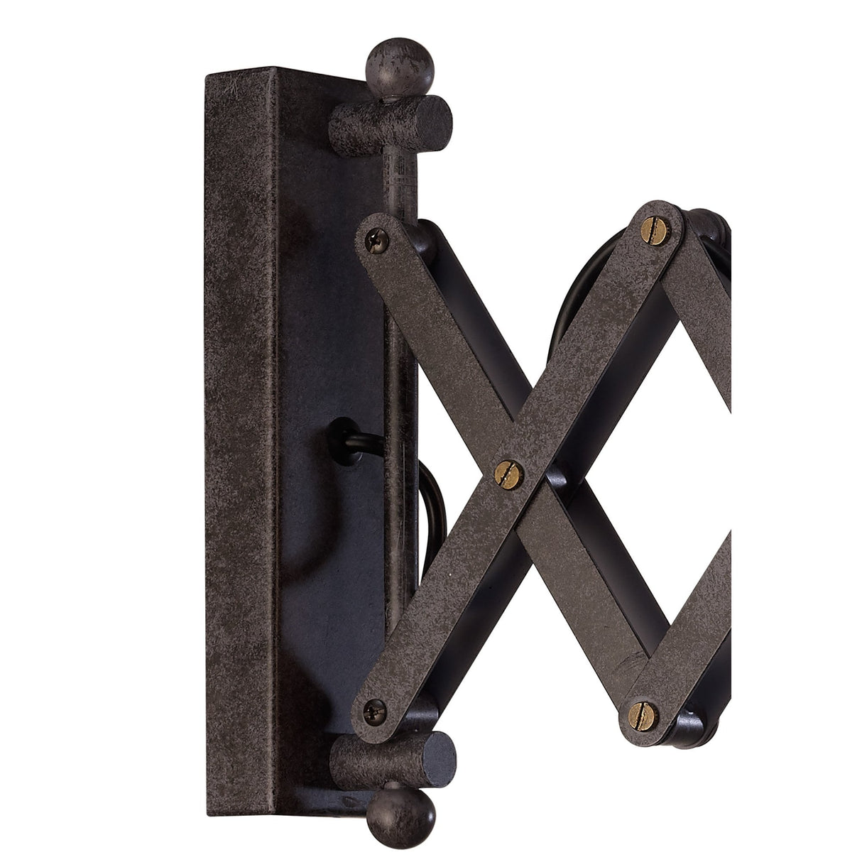 Vintage Industrial Adjustable Wall Sconce, Oxide Finish - E27, 40W