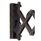 Vintage Industrial Adjustable Wall Sconce, Oxide Finish - E27, 40W