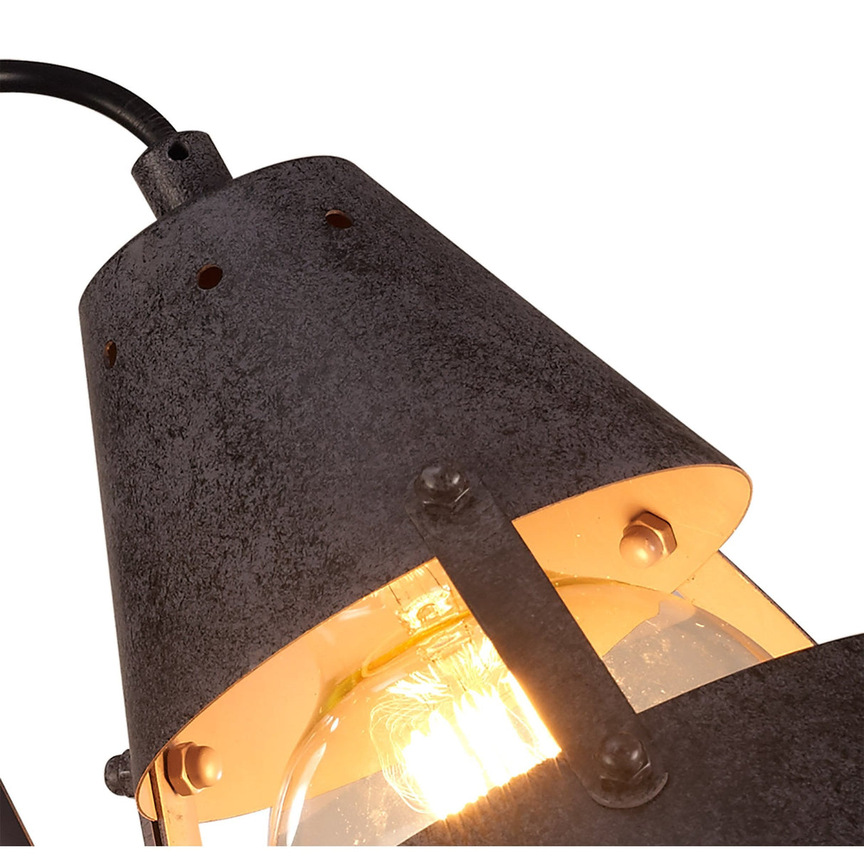 Vintage Industrial Adjustable Wall Sconce, Oxide Finish - E27, 40W