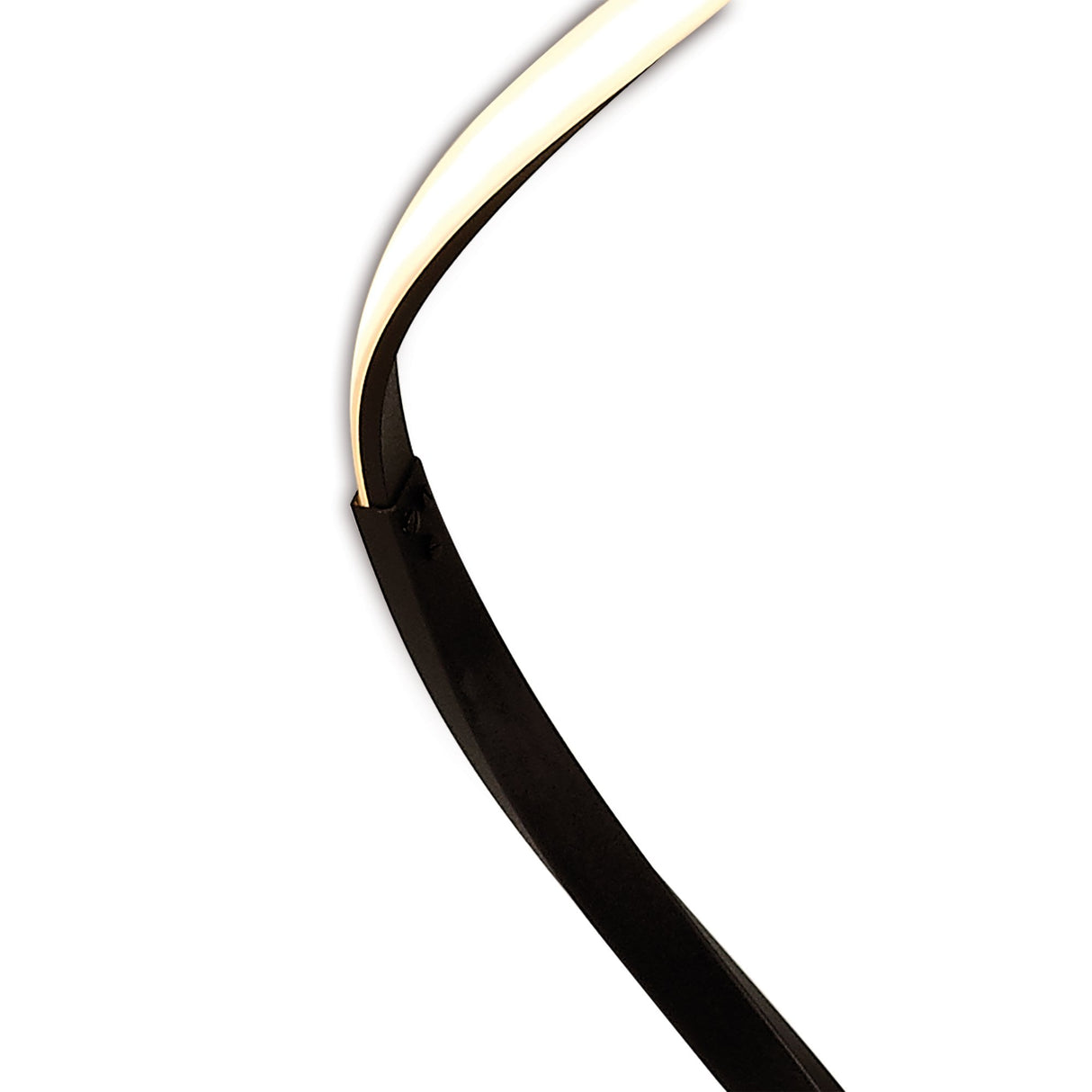 Nur XL Brown Oxide LED Floor Lamp, 20W 2800K, 1800lm, Dimmable, Frosted Acrylic Finish, 3-Year Warranty