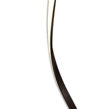 Nur XL Brown Oxide LED Floor Lamp, 20W 2800K, 1800lm, Dimmable, Frosted Acrylic Finish, 3-Year Warranty