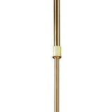 Juno Telescopic LED Pendant, 5 Light, 30W, Satin Gold & Frosted Acrylic, 3000K Warm Glow, 3-Year Warranty