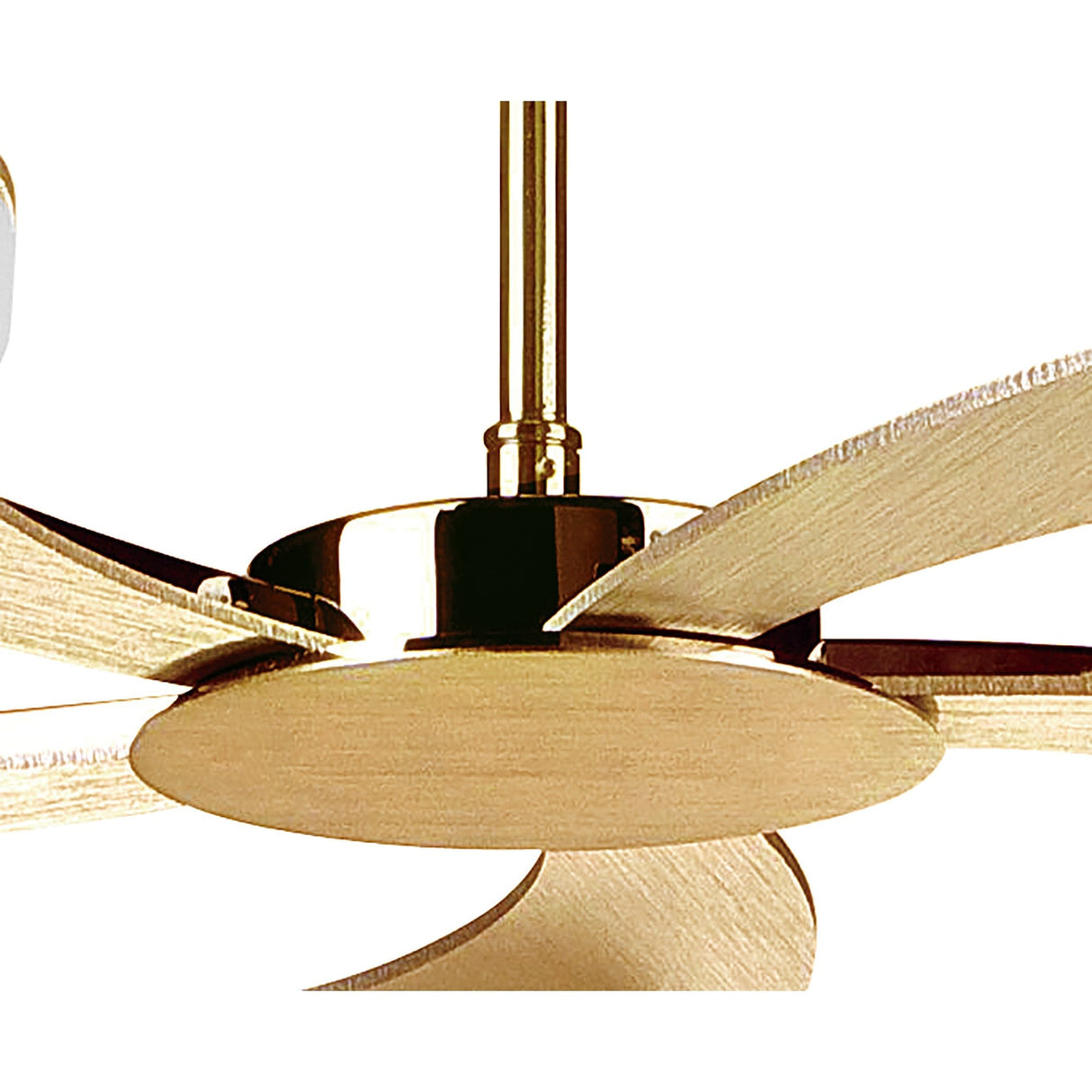 Juno Telescopic LED Pendant, 5 Light, 30W, Satin Gold & Frosted Acrylic, 3000K Warm Glow, 3-Year Warranty