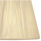 Ivory Cream Silk String Clip-On Shade 80/130mm x 110mm