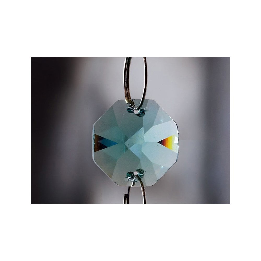 Turquoise Crystal Octagon 14mm - Diyas Select Collection