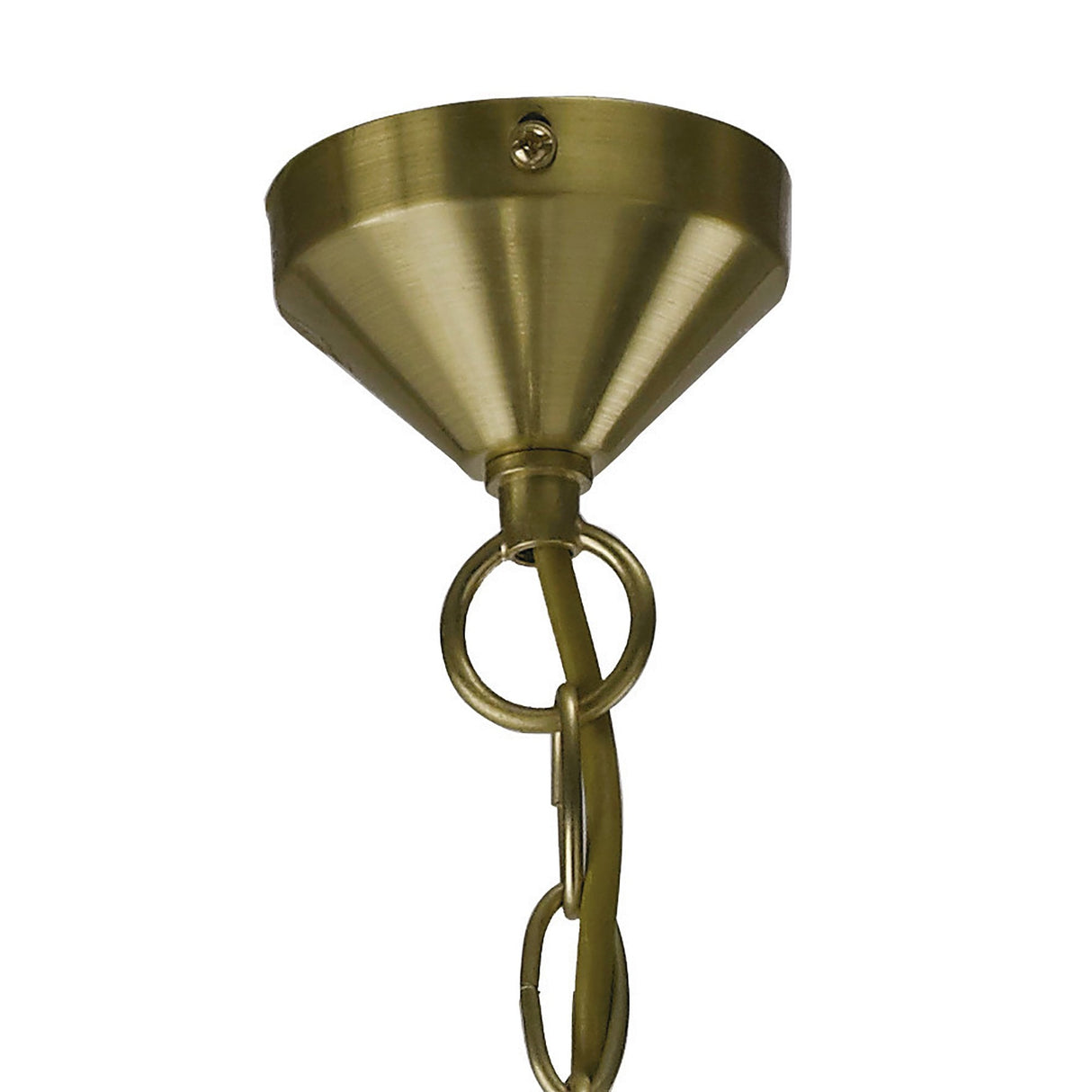 Apollo Crystal Elegance 8-Light Pendant in Satin Brass