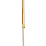 Alfa Convertible Telescopic 6-Light Fixture in Radiant French Gold