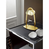 Alfa 1-Light Table Lamp with G9, Elegant French Gold Finish