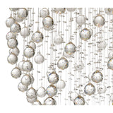 Colorado Large Crystal Sphere Pendant Light - 13 Lights, Polished Chrome