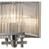 Vanessa Dual Light Crystal Wall Lamp with Polished Chrome Finish