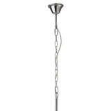 Vanessa 8-Light Square Pendant in Polished Chrome and Crystal