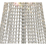 Exquisite 20-Light Crystal Chandelier in Polished Chrome