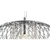 Chelsie Pendant Light - 1 Lamp, Polished Chrome with Clear Glass Shade
