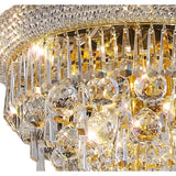 Alexandra 3-Tier French Gold Crystal Chandelier, 29 Lights