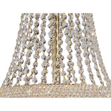 Alexandra 3-Tier French Gold Crystal Chandelier, 29 Lights