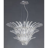 Sinclair 12-Light Crystal Prism Chandelier in Polished Chrome