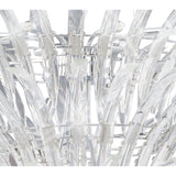 Sinclair 12-Light Crystal Prism Chandelier in Polished Chrome