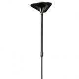 Fragma Telescopic Convertible 6-Light Fixture, Black Chrome Finish
