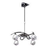 Fragma Convertible 4-Light G9 Fixture in Polished Chrome