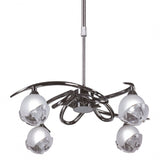 Fragma Convertible 4-Light G9 Fixture in Polished Chrome