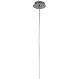 Fragma Pendant Light in Polished Chrome with Artistic Sphere Shade
