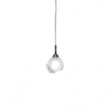 Fragma Luminary Pendant Light in Black Chrome, by Santiago Sevillano Sebastia