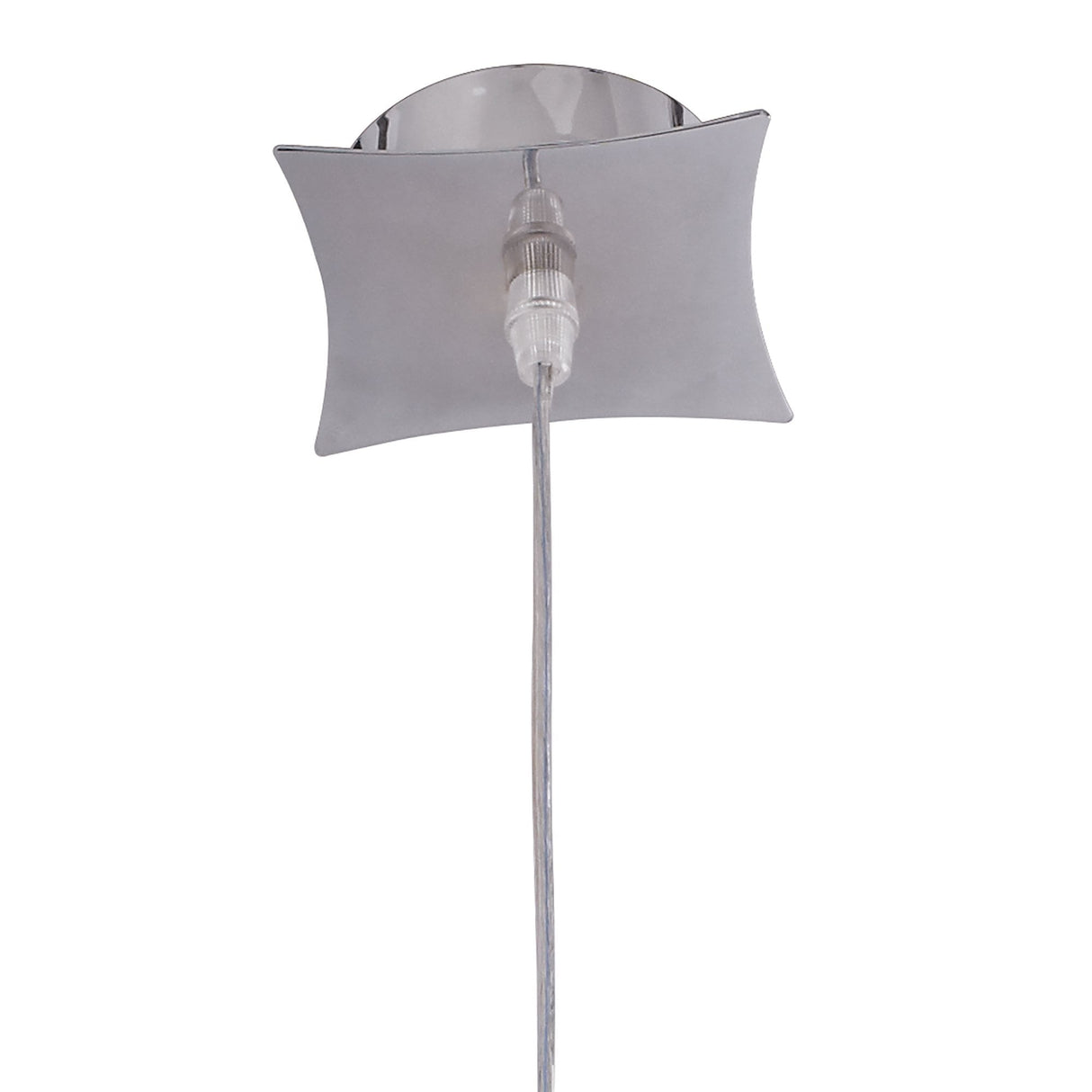 Elegant Kromo Single Light Pendant in Polished Chrome