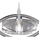 Elegant Kromo Single Light Pendant in Polished Chrome
