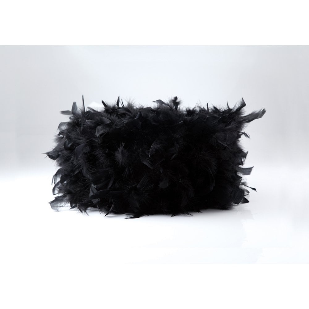 Black Feather Elegance - Arqus Shade 330mm x 200mm