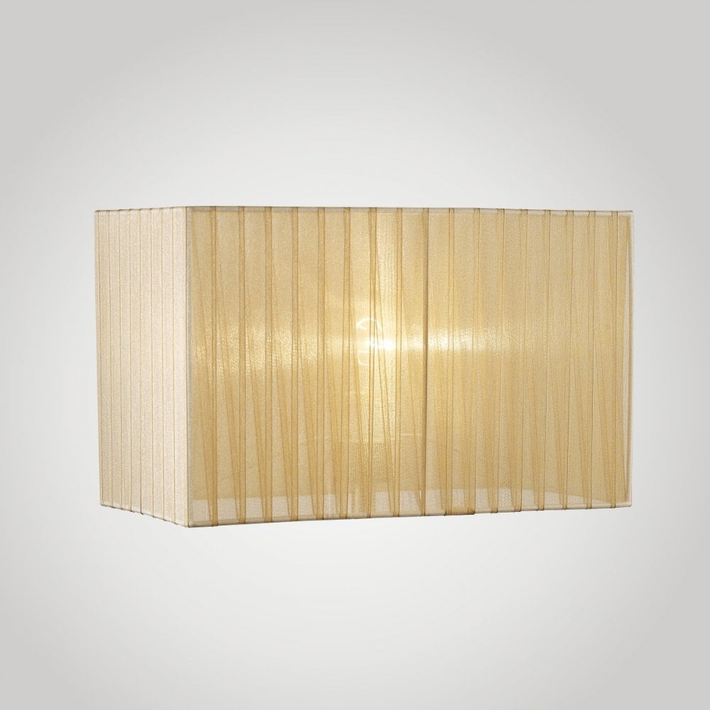 Florence Soft Bronze Organza Shade for Floor Lamp, 400x210x260mm