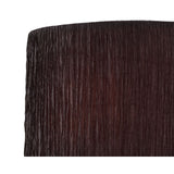 Elegant Eve Wall Lamp in Polished Chrome with Black Silk Oval Shade