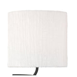 Eve Dual Light Antracite Wall Lamp with Elegant White Oval Shades