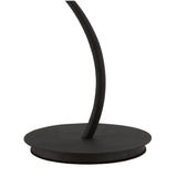 Eve Designer Table Lamp - Dual Light E27, Anthracite with Elegant Black Shade