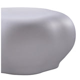 Huevo Opal Outdoor Illuminated Stool - Contemporary Design with E27 Compatibility
