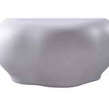 Huevo Opal Outdoor Illuminated Stool - Contemporary Design with E27 Compatibility