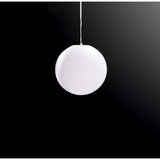 Huevo Opal White Outdoor Pendant Light - Modern Design by Jose Ignacio Ballester Martinez